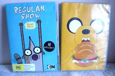 Regular Show-Rigby Pack and Adventure Time The Fifth Season Part 1 DVD - image 1 of 4