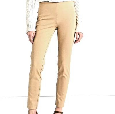 Ralph Lauren Stretch Twill Skinny Pant Ivory Left Side Zipper Low-Rise 8P NWT - Image 1 of 3