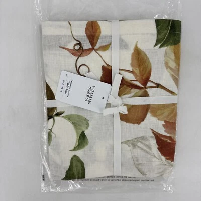 Williams Sonoma PROVENCAL GARDEN Tablecloth  70”x108” Apples and Pears 100%Linen - Image 1 of 4