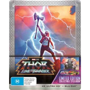 THOR LOVE AND THUNDER 4K/BLU-RAY STEELBOOK, NUEVO Y PRECINTADO, 140922, ENVÍO GRATUITO - Imagen 1 de 1