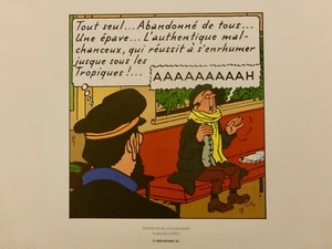 Tintin Extract From VOL 714 For Sydney 3 Engravings - Picture 1 of 3