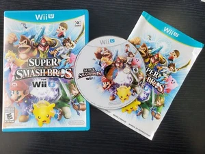 ******* Super Smash Bros. (Wii U, 2014) COMPLETO disco/custodia/manuale - Foto 1 di 1