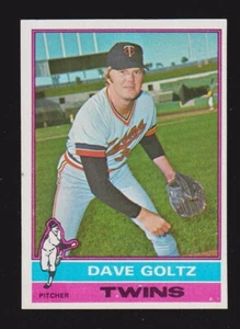 1976 TOPPS #136  Dave Goltz  MINNESOTA TWINS  EX-MINT+   A - Bild 1 von 2