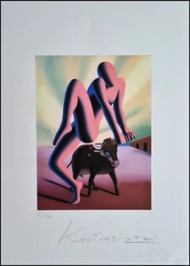 MARK KOSTABI * Untitled * 70 x 50 cm * lithograph * Kunstdruck * limited # 21/50 - Imagen 1 de 8