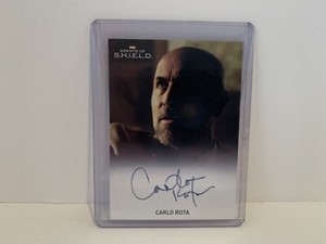 Marvel Agents of SHIELD Autograph Carlo Rota as Luca Russo