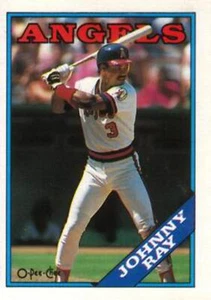 #115 Johnny Ray - California Angels - 1988 O-Pee-Chee Baseball - Picture 1 of 1