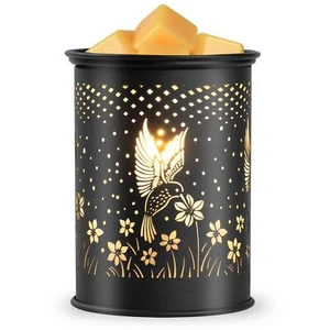 Metal Electric Wax Melt Warmer Candle Oil Burner for Home Office Decor - Picture 1 of 6