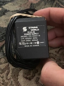 STRONG WORLD PLUG-IN POWER SUPPLY CH-34001-N - Picture 1 of 4