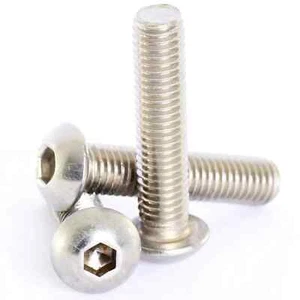 M10 x 90mm A2 STAINLESS STEEL SOCKET BUTTON HEAD ALLEN BOLTS SCREWS ISO 7380 - Picture 1 of 3