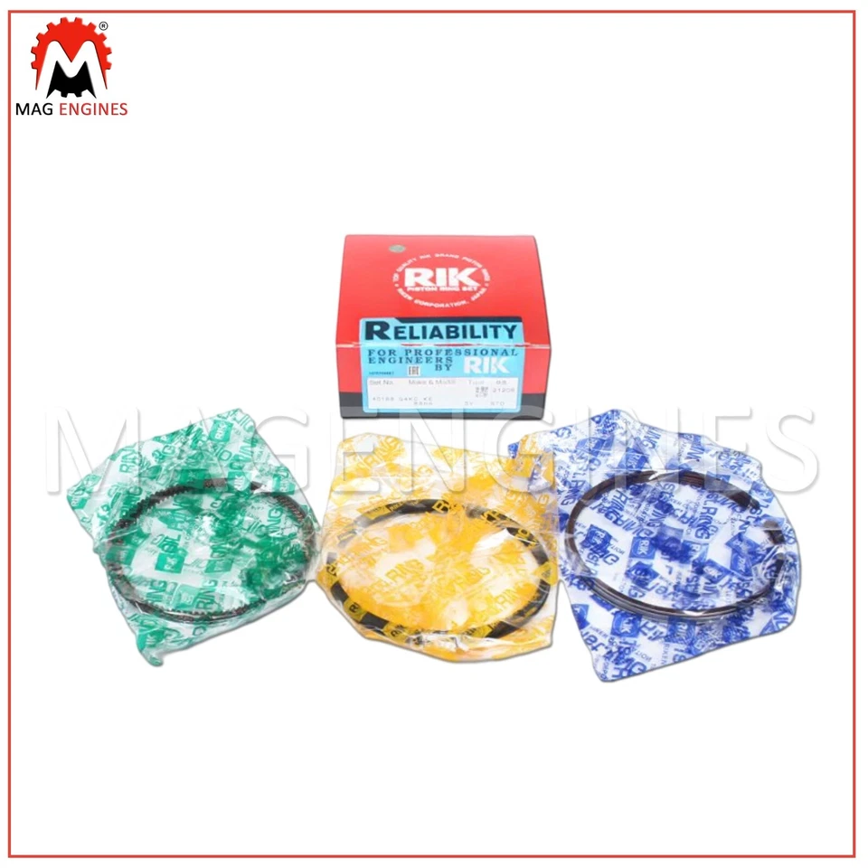 JUEGO DE ANILLOS DE PISTÓN HYUNDAI / KIA G4KJ GDI PARA SONATA OPTIMA 2.4 LTR 2012-20 Foto 1 de 1