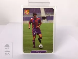 Figo Trading Card FC Barcelona 1995-96 Mundi Cromo #65 - Football Portugal - Bild 1 von 2