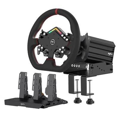 PXN V12 Lite Direct Drive Servo Racing Wheel with Pedals 6Nm FFB For PC PS4 Xbox