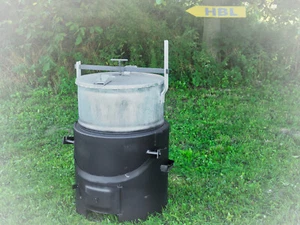 804367 Futterdämpfer, Kartoffeldämpfer 100 Liter, teilverzinkt - Bild 1 von 8