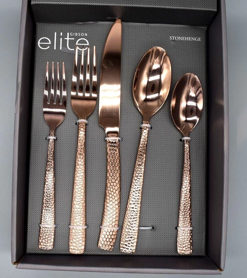 ¡¡NUEVO!!!Gibson ELITE acero inoxidable, Stonehenge, oro rosa, su elección $ 3,95 - $ 6,95 Foto 1 de 1