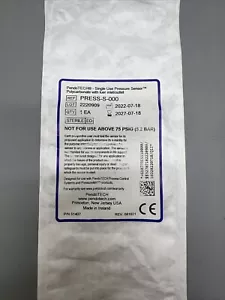 PendoTECH Pressure Sensor Single Use Sterile polycarbonate Press-S-000 - NEW!! - Picture 1 of 3