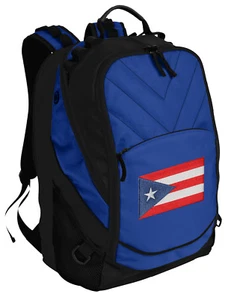 Puerto Rico Flag Backpack BEST Puerto Rico Laptop Computer Bags For SCHOOL or TR - Picture 1 of 4