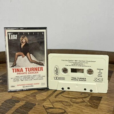 Tina Turner - Private Dancer 1984- Album Cassette Tape Tested - Image 1 of 4