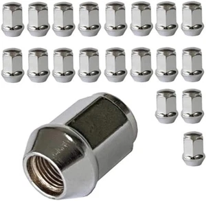 20 x Subaru Forester Impreza Legacy Tapered Lug Nuts Closed M12x1.25 - Picture 1 of 5