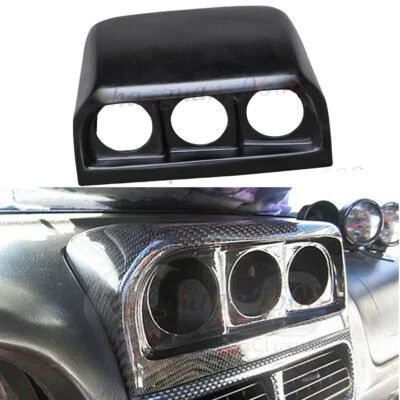 For 1997-2000 Subaru Impreza GC8 Style FRP Triple Dashboard Gauge Pod Parts - Image 1 of 4