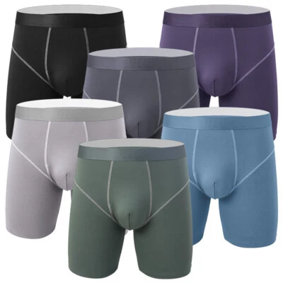 Mens Underwear Boxers Shorts Panties Breathable U Convex Pouch Underpants - Image 1 of 4