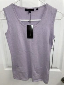 BCBG Max Azria Damen-Tanktop ärmellos flieder Größe Small - Bild 1 von 7
