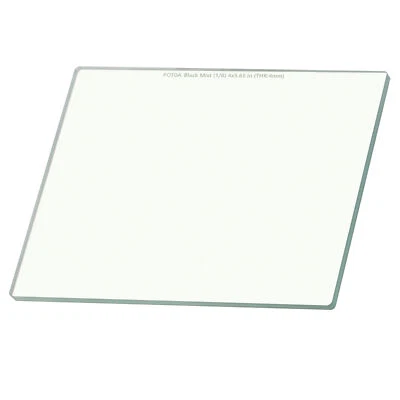 FOTGA 4x5.65"Black Diffusion 1/8 Filter-HD Optical Glass for Matte Box Cinematic - Image 1 of 4