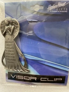 Guardian Angel Please Protect This Family Christian Metal Car Auto Visor Clip - Picture 1 of 1
