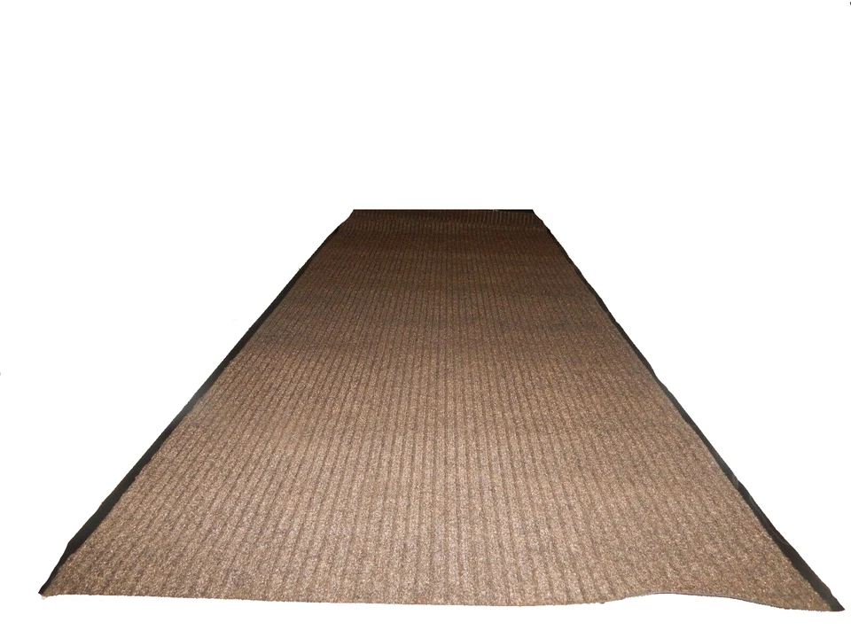 Vinyl Heavy Duty Mat In/Outdoor Remnants Ribbed Different Size Choose Size - Image 1 of 1