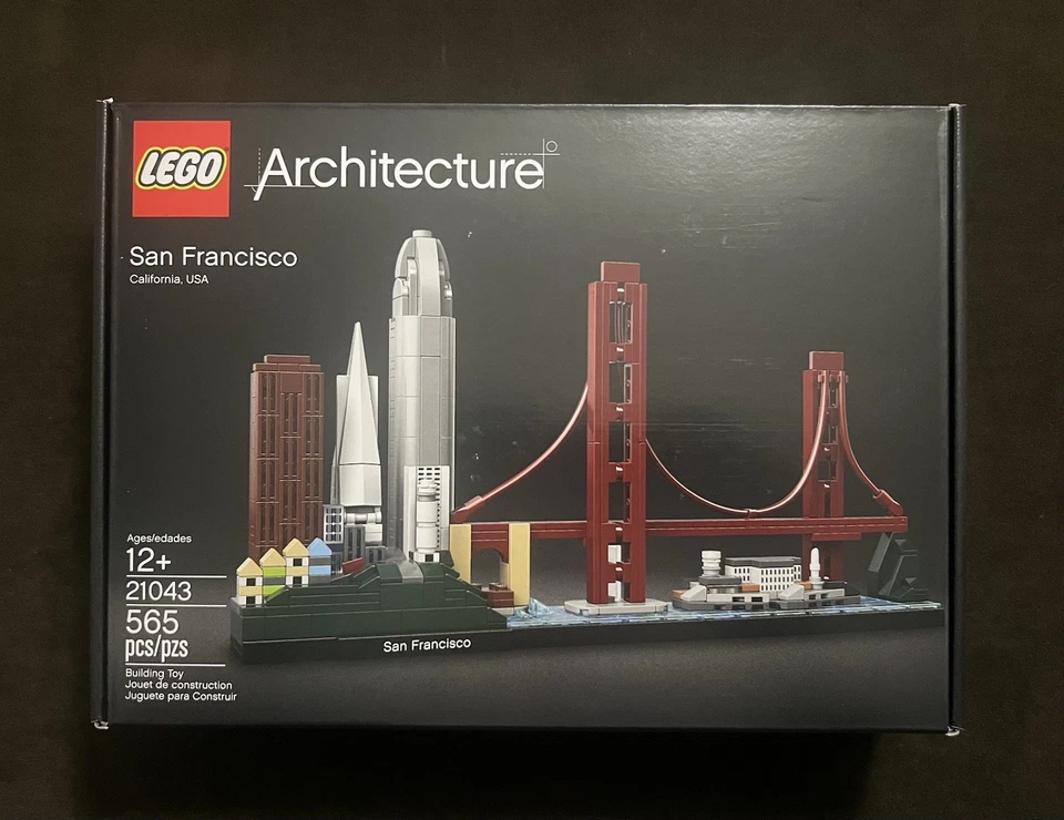 LEGO Architecture San Francisco 21043 California Skyline Retired NEW - Image 1 of 4