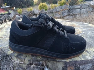 Brahma Grate II Work Shoes Men's Size 7 Black Suede Leather Lace Up Steel Toe - Picture 1 of 10