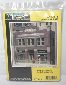 DPM #11600 - HO Scale Building Kit - Carr's Parts - NEW (Woodland Scenics) - Picture 1 of 4