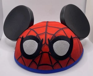 Disney Parks Marvel Spider-Man Mickey Mouse Ears Adult Cap - Picture 1 of 4