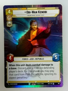 Star Wars Unlimited - Obi-Wan Kenobi Hyperspace Foil 961 - Picture 1 of 1