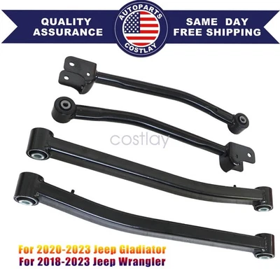 Brazos de control delanteros superiores e inferiores para Jeep Wrangler 2018-2023 para Gladiator 20-23 Foto 1 de 4