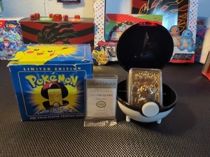 1999 Burger King Pokemon Limited Edition 23k GP Pikachu Complete w/ Certificate - Picture 1 of 18