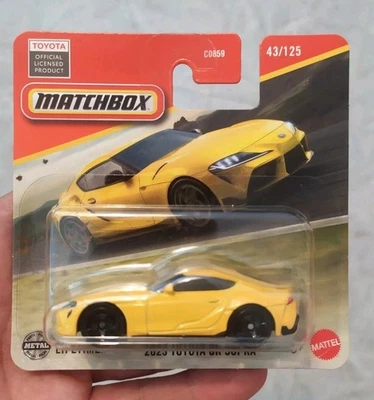 Matchbox 2025 '23 Toyota GR Supra Gialla 1:64 - Immagine 1 di 4