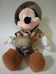 Disneyland Mickey Mouse Abenteurer Indiana Jones 11 Zoll Plüsch - Bild 1 von 9
