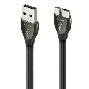 AudioQuest Carbon Carbon USB-A 3.0   Micro B 3.0 1.5 meter (4' 11") - Picture 1 of 1