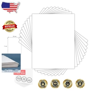 Tableros de respaldo blancos 8,5x11 - multiusos para arte y manualidades (paquete de 10) - Imagen 1 de 10