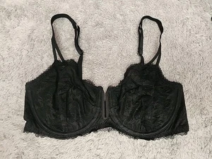Auden Damen Spitzen BH, schwarz, Größe 36D - Bild 1 von 5
