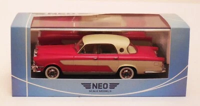 1/43 Neo Scale Models 47290 Mercedes-Benz Ghia 300C Berlina  Red / Beige - Image 1 of 2