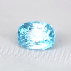SHOLA Echt 2,94 Ct Natürlicher Blau Zirkon aus Kambodscha - Bild 1 von 3