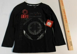 Boy's Star Wars BB 9E Unit First Order Long Sleeve Tee child's size 5 NWT - Picture 1 of 4