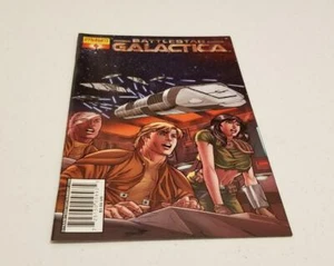 CLASSIC BATTLESTAR GALACTICA: Dynamite Comic #4 (2007) Carlos Rafael Cover B - Picture 1 of 6