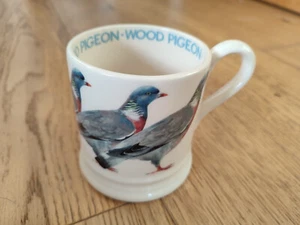 NEU Emma Bridgewater 0,5 1/2 Pint Becher HOLZTAUBE (Vögel) **P&P Angebot**