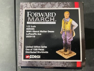 Corgi Forward March Heros WWII Oberst Walter Oesau Luftwaffe Ace 59119 1/32 NEW - Image 1 of 4