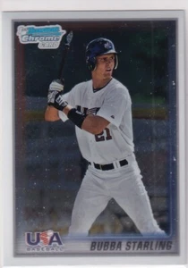 2010 BOWMAN CHROME USA BUBBA STARLING RC ROOKIE #17 - Bild 1 von 1