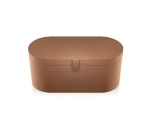Dyson Airwrap Hair Dryer Brown Leather Accessories Storage Case (Case Only!) - Picture 1 of 19