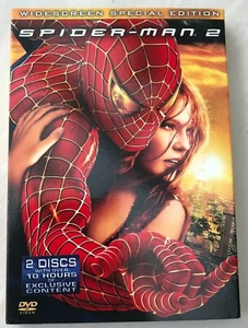 New Spider-Man 2 (DVD, 2004, 2-Disc Set, Special Edition Widescreen) Spiderman - Picture 1 of 3