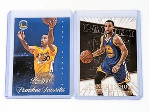 2013-14 Panini Knight School & Prestige Franchise Favorite Stephen Curry